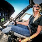 Deb in flight