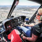 Deb in flight