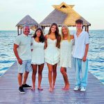 Deb and Manny with the kids on vacation last year